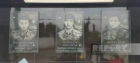 Şabranda şəhidlər bulağının açılışı olub