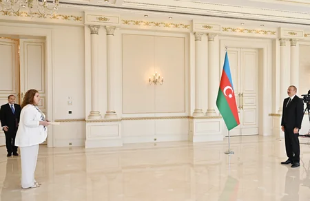 Prezident Argentinanın yeni səfirinin etimadnaməsini qəbul edib - YENİLƏNİB