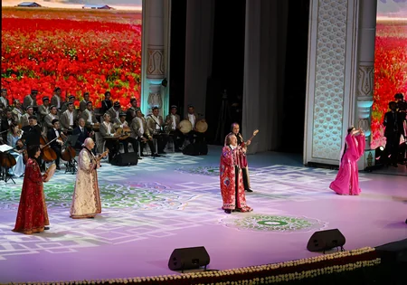 Daşkənddə Azərbaycan və Özbəkistan incəsənət ustalarının birgə qala konserti olub