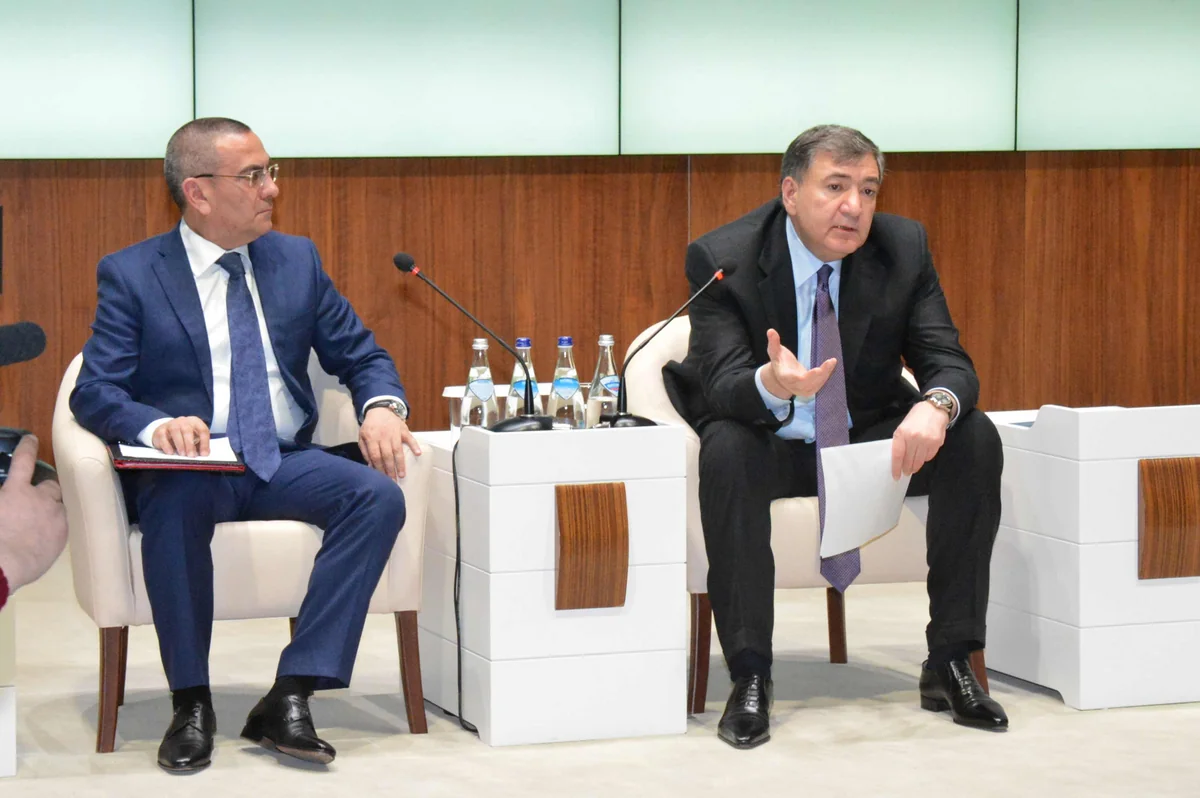 Vergilər naziri Şəmkirdə görüş keçirib