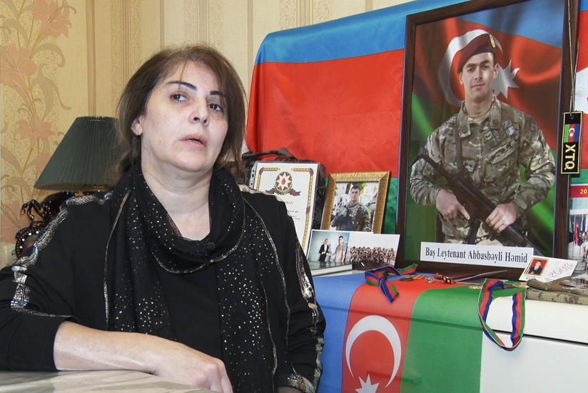 Şəhid xüsusi təyinatlının anası: Tabutu görəndə oğlumu təbrik etdim