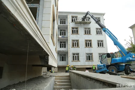 Şamaxıda zəlzələdən zərər çəkənlər üçün 20, 44, 110 mənzilli yaşayış binaları tikilir, 251 evin inşası başa çatıb