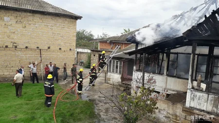 Kürdəmirdə fərdi yaşayış evi yanıb - FOTO - VİDEO - YENİLƏNİB