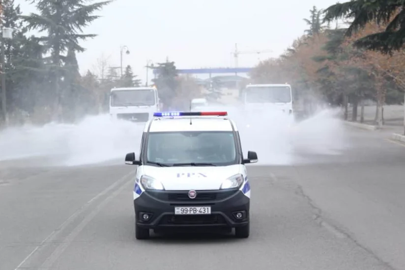 Gəncədə koronavirusa qarşı mübarizə tədbirləri davam edir