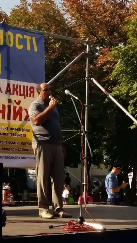 Ukraynada azərbaycanlılar “Vətənpərvərlər marşı” yürüşü keçiriblər