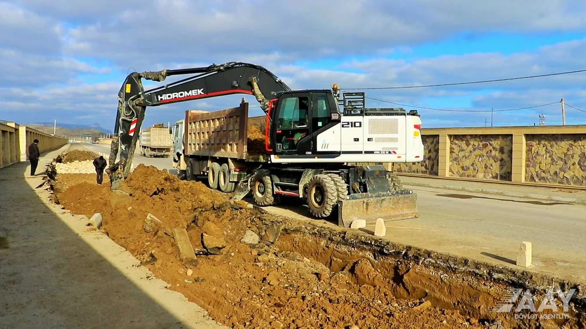 Giləzi-Xızı avtomobil yolu əsaslı təmir edilir