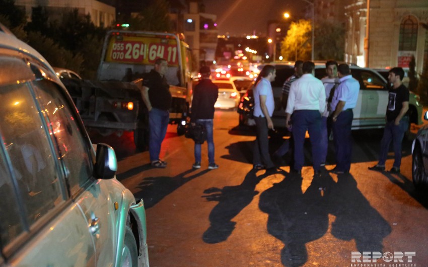 Bakıdakı yeraltı piyada keçidlərindən birində kütləvi dava olub