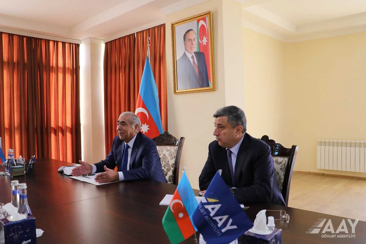 Saleh Məmmədov Tərtərdə vətəndaşları qəbul edib