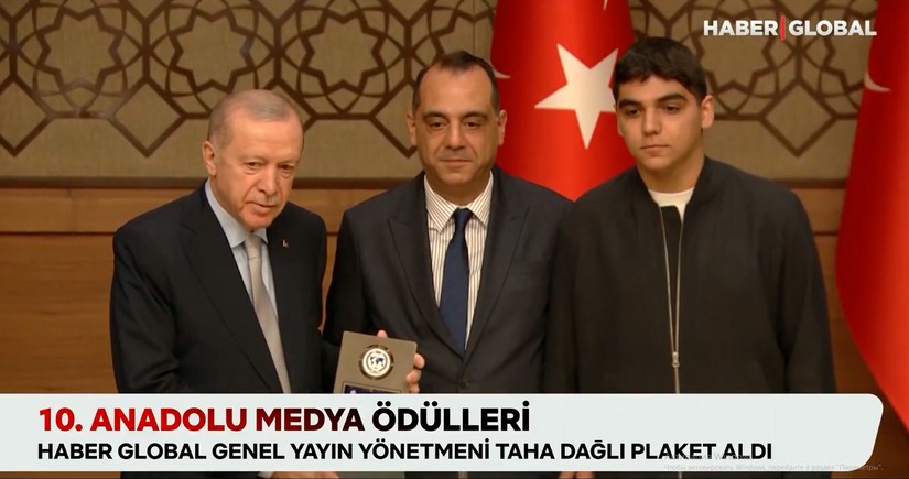 Ərdoğan Haber Globala mükafat təqdim edib