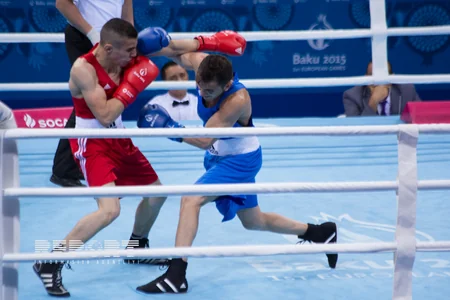 Baku-2015: Azerbaijani boxer reaches 1/4 finals