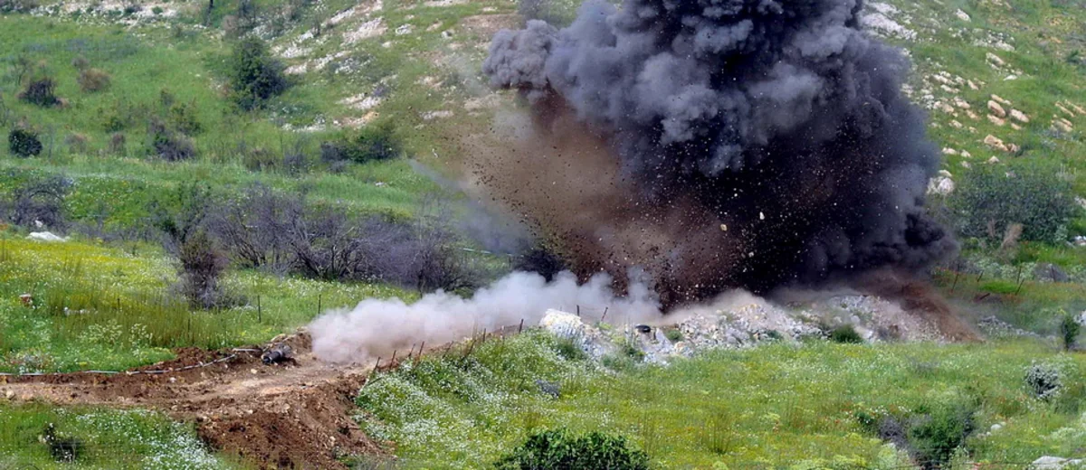 Прапорщик Азербайджанской армии пострадал при разрыве мины