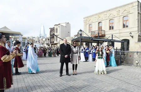 Prezident İlham Əliyev Novruz bayramı münasibətilə ümumxalq şənliyində iştirak edib - YENİLƏNİB