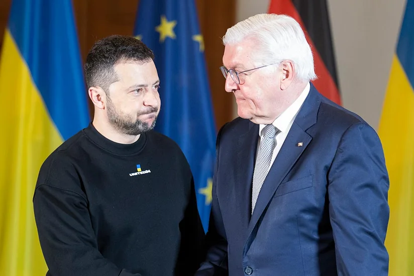 Владимир Зеленский поблагодарил Германию за поддержку