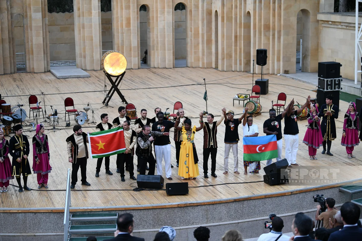 Concert 'Rhythms of Guadeloupe and Azerbaijan' held at Green Theater