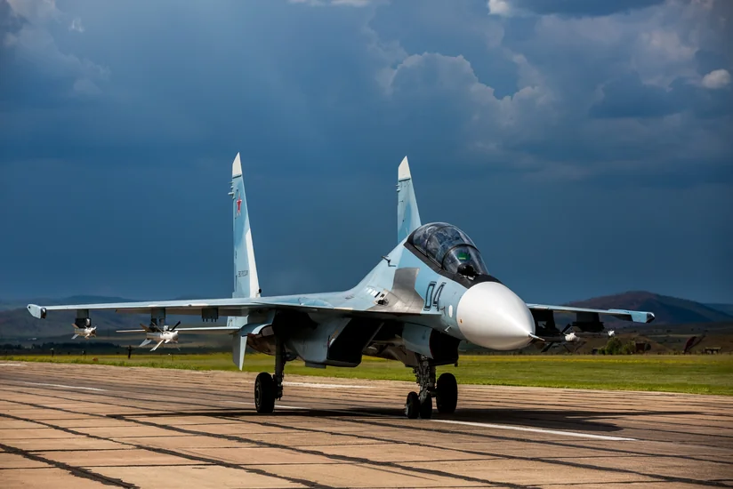 В России разбился военный самолет