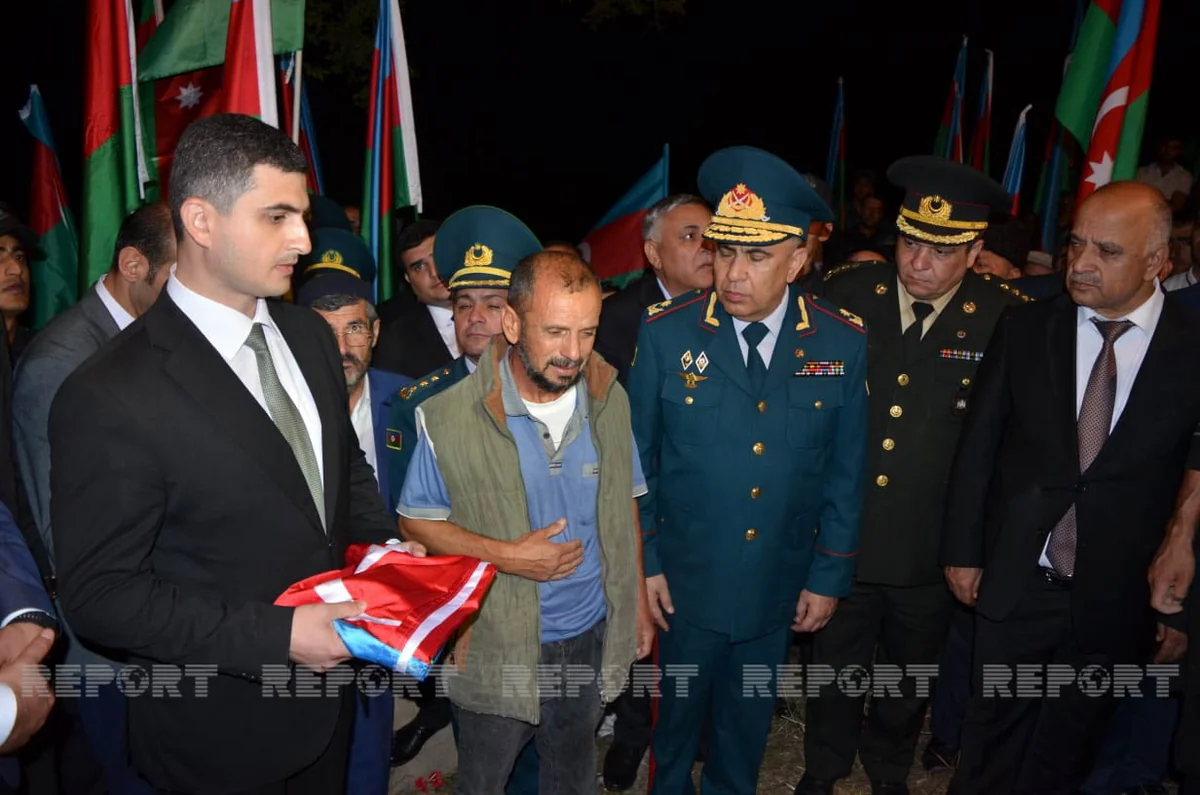 Lerikdə şəhidin dəfn mərasimi keçirilib