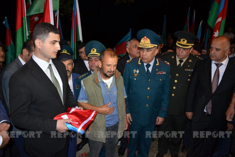 Lerikdə şəhidin dəfn mərasimi keçirilib