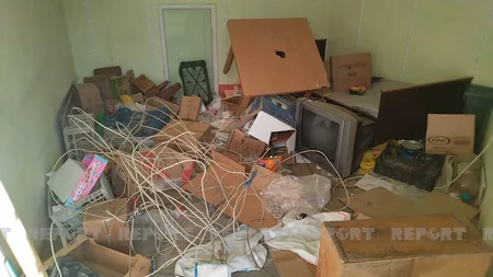 Город Лачын, подвергшийся армянскому вандализму