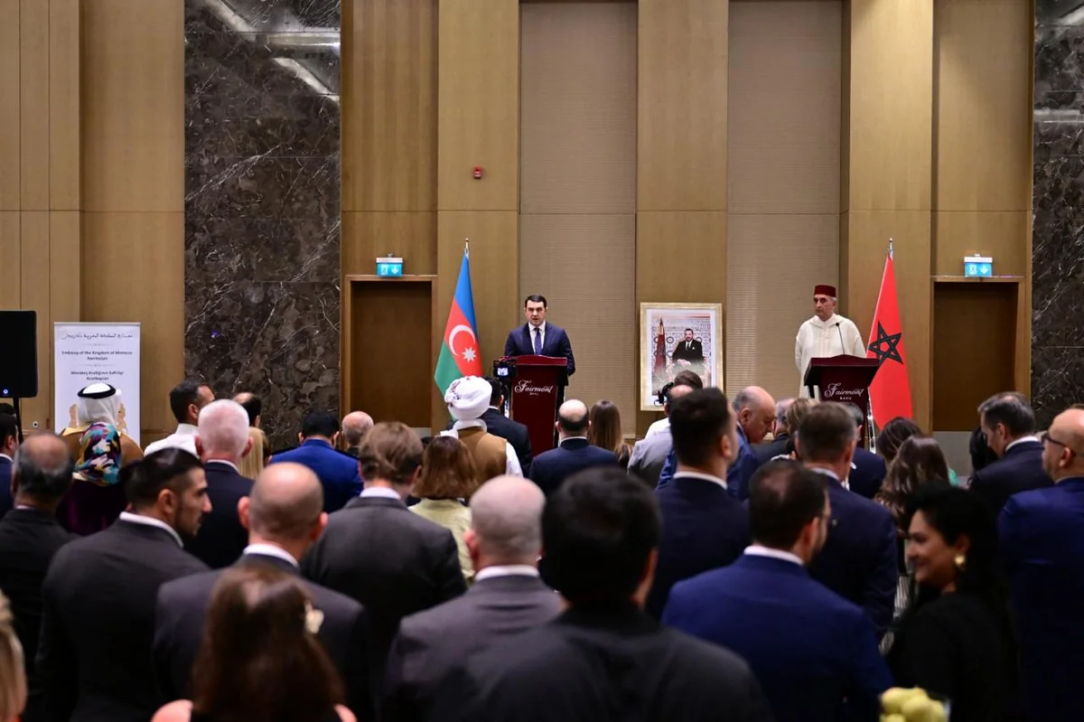 Bakıda Mərakeşin milli bayramı qeyd olunub