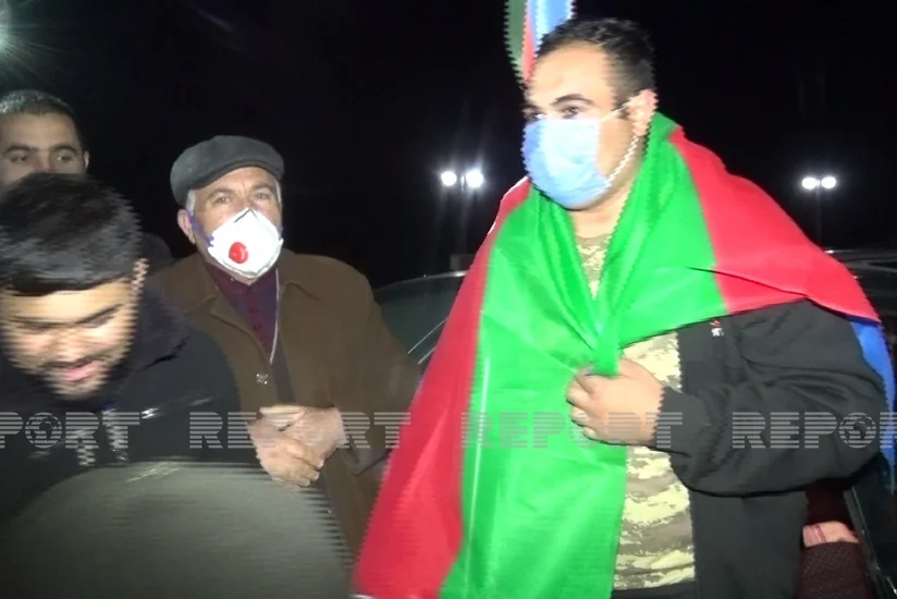 Cəlilabadda Vətən müharibəsi qazisi çoşqu ilə qarşılandı