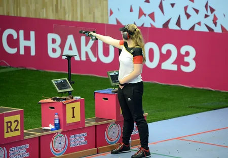 Bakıda keçirilən dünya çempionatında Almaniya atıcısı qızıl medal qazanıb