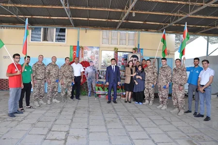 Biləsuvarda Tovuz döyüşlərinin şəhidinin ildönümü keçirilib 