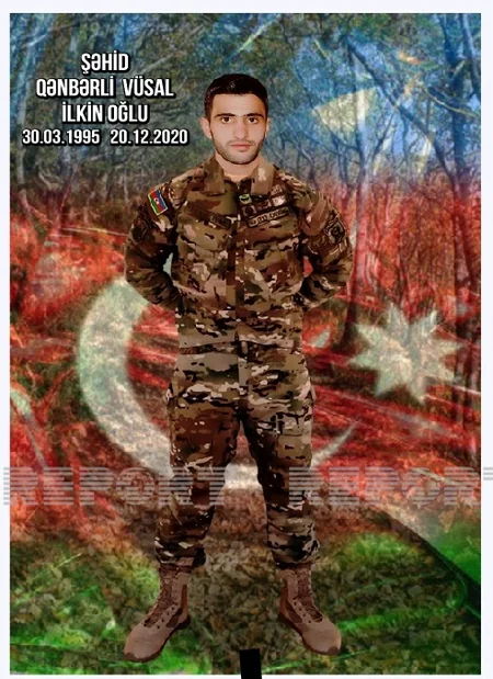 Şəhid Vüsal Qənbərlinin ilk övladı dünyaya gəlib 