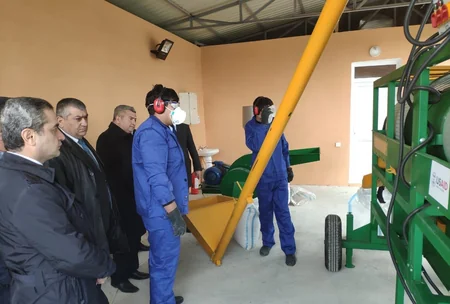 Ağcabədidə iki yem emalı müəssisəsi istifadəyə verilib