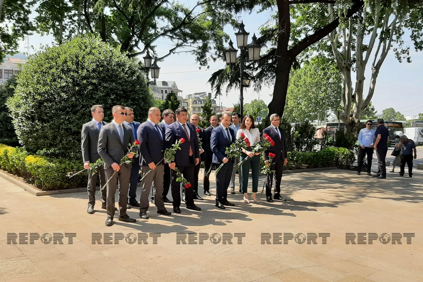 Azerbaijani delegation visits Georgia