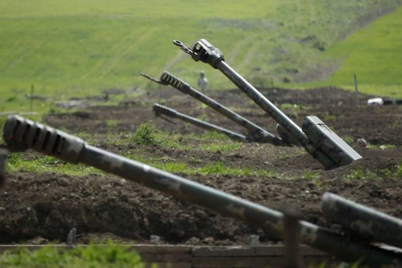 Enemy shells Tartar region