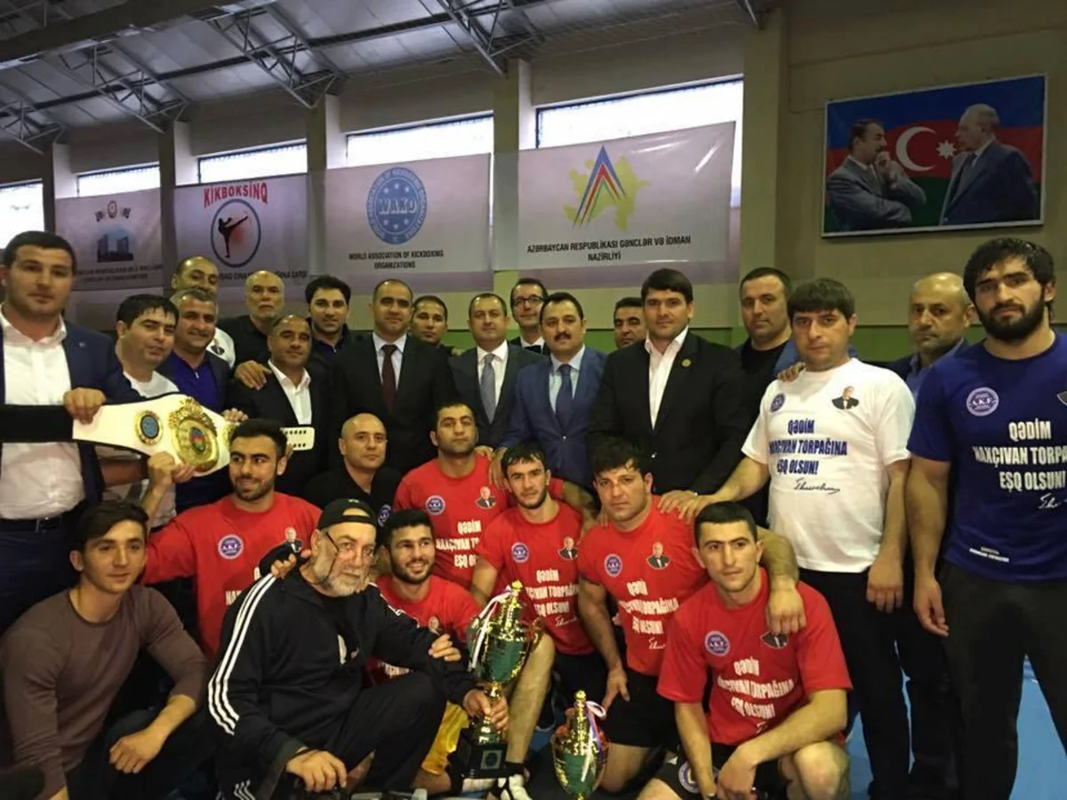 Naxçıvanda kikboksinq turnirinə yekun vurulub