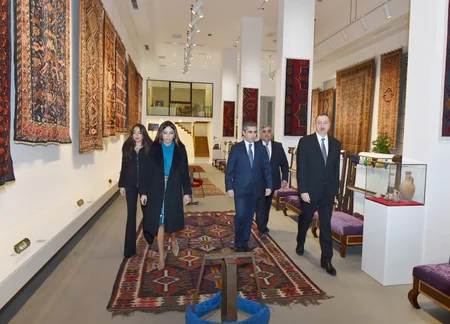 Heydər Əliyev Fondunun yeni layihəsi olan Zirə Mədəniyyət Mərkəzinin və eko-parkın açılışı olub - YENİLƏNİB - FOTO