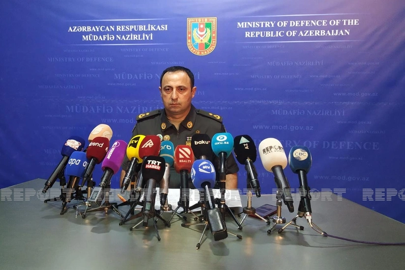 Azərbaycan Müdafiə Nazirliyi brifinq keçirib - YENİLƏNİB