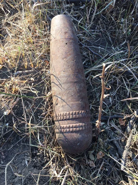 Qazaxda top mərmisi aşkar olunub