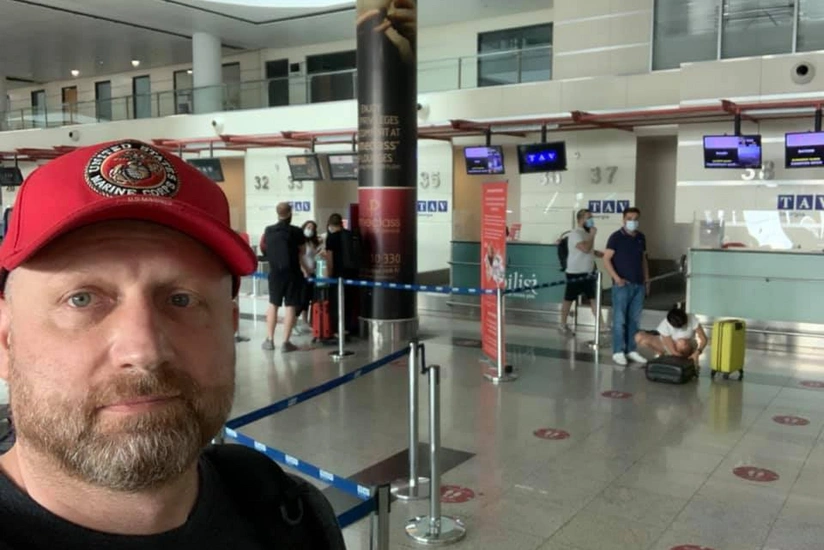Leader of Georgian opposition party arrives in Azerbaijan