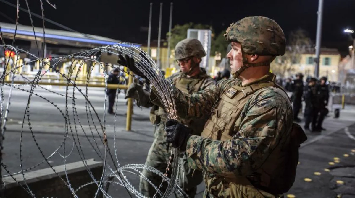 В США продлили срок размещения военных на границе с Мексикой