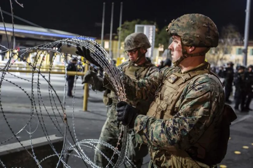 В США продлили срок размещения военных на границе с Мексикой