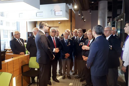Türkiyənin ehtiyatda olan zabitləri və müharibə veteranları Azərbaycana gəliblər