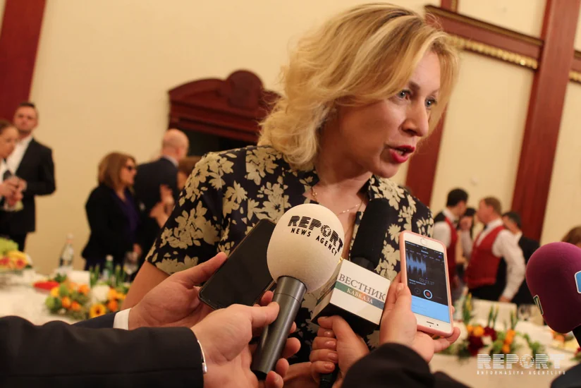 Mariya Zaxarova: “Bakı məni heyran etdi”