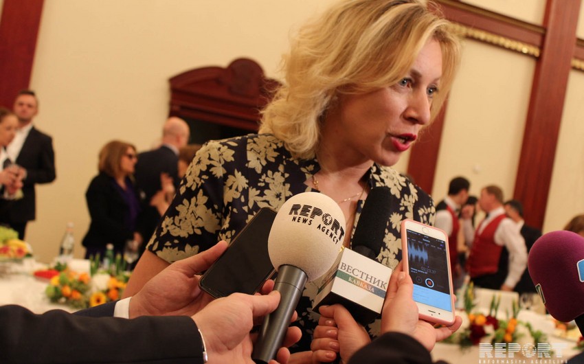 Mariya Zaxarova: “Bakı məni heyran etdi”