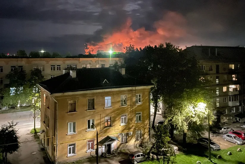 Ukrayna kəşfiyyatı: Pskova hücum Rusiya ərazisindən endirilib