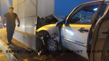 Bakıda yol qəzası olub, yeniyetmə xəsarət alıb