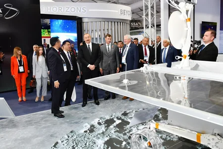 Bakıda 74-cü Beynəlxalq Astronavtika Konqresi çərçivəsində sərgi təşkil olunub