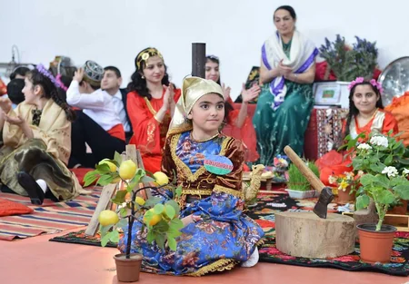 İnternat məktəbində Novruz şənliyi keçirilib - FOTO