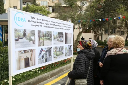 Bakıda daha bir həyət abadlaşdırılıb