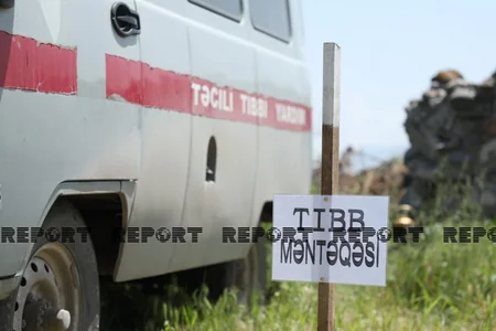 Zəngilanın Ağalı kəndlərində 76 hektar ərazi minalardan təmizlənib