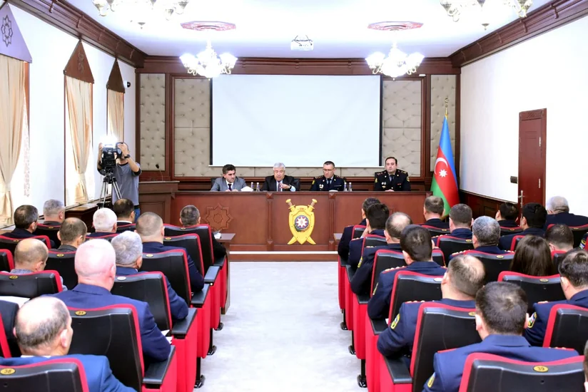 Prezident seçkiləri ilə bağlı Naxçıvanda polislər üçün seminar-müşavirə keçirilib