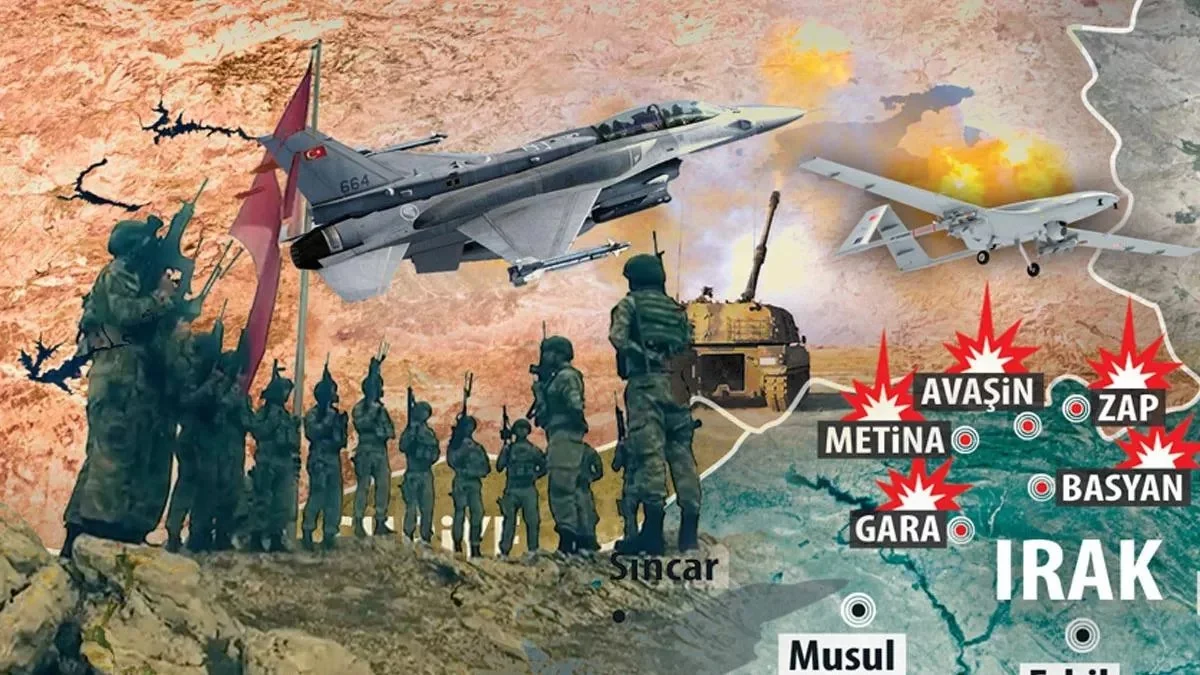 Türkiyə antiterror əməliyyatı çərçivəsində İraqın 50-60 km dərinliyinə daxil olacaq
