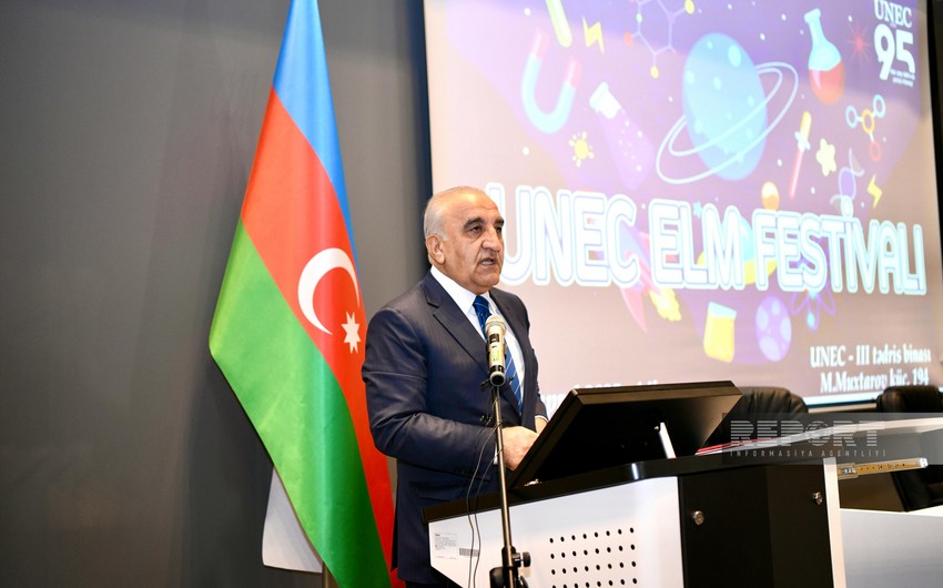 UNEC-in rektoru: Son on ildə universitetin alimlərinin məqalələrinin sayı 301 dəfə artıb