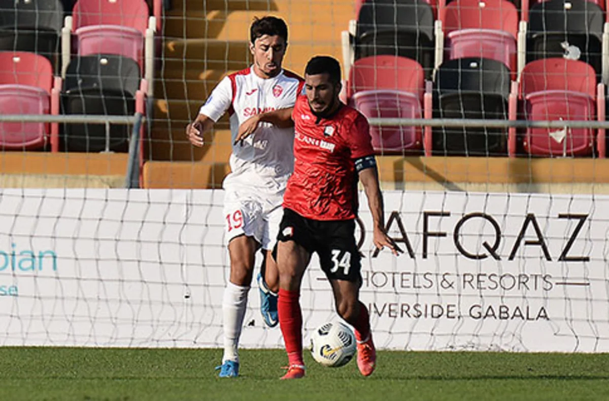 Qəbələ Keşlə ilə oyunda xal itirib